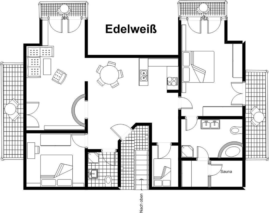 Ferienwohnung Edelweiss Mit Bergbahn Unlimited Obermaiselstein Exterior foto